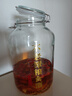 不老潭粮食酒 浓香型高度玻璃坛泡酒原浆高粱散装白酒52度 3.5L 实拍图