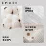 嫚熙（EMXEE） 产后收腹带剖腹顺产束缚带透气棉纱布四片交叠束腰骨盆带 浅灰-含桑蚕丝 2.0升级 常规款 M 实拍图