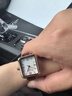 迪士尼（Disney）手表女学生简约气质ins风防水高中生方形腕表女士手表复古小棕表 实拍图