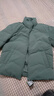 乔丹羽绒服男外套冬季保暖防风防泼水防寒运动休闲羽绒服 森灰绿 -014R L 实拍图