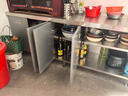 304不锈钢橱柜农村灶台一体厨房储物收纳碗柜家用小户型整体橱柜 其他尺寸定做 304不锈钢 实拍图