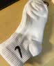 耐克（NIKE）2026年男女U NK EVERYDAY LTWT ANKLE 3PR袜子 SX7677-100 S 实拍图