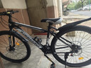 金武端自行车成人山地车公路赛车单车骑行变速超轻越野中学生初中青少年 顶配升级版-辐条轮-黑白色 27.5寸24速 实拍图