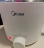 美的（Midea）电煮锅 小电锅 电蒸锅 长柄 宿舍小锅 多功能辅食锅 学生宿舍泡面XZE2017 1.6L配蒸笼【国家补贴】 实拍图