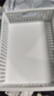 晨光同款 A4炫彩会计财务网状公文篮桌面文件篮办公文件筐收纳盒资料整理票据收纳筐证件收纳神器 A4加厚-白灰1个装 实拍图