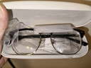 戴申理工男半框眼镜痞帅斯文败类近视眼镜男女可配度数眼睛镜框 双眼近视550度 实拍图