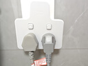 公牛（BULL）转换插头/品字形一转四插座/无线转换插座/电源转换器 适用于卧室厨房 4位分控插座 晨雾白 Z96223 实拍图