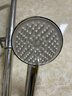九牧（JOMOO）花洒喷头浴室增压出水手持花洒头 【三功能】S260033-2B01-1 实拍图