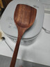 双枪乌檀木长柄锅铲菜铲汤勺木质不沾锅三件套厨具防烫整木制作 实拍图