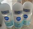 妮维雅（NIVEA）抑汗香体腋下止汗露干爽滚珠活力清新爽身走珠液50ml*3 实拍图