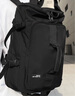 袋鼠旅行包男大容量双肩包运动背包手提单肩学生书包男女斜挎健身包 黑色 实拍图