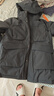 京东京造冬季短款连帽滑雪羽绒服户外派克服加厚保暖外套男 深海蓝 XL 实拍图