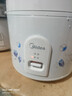 美的（Midea） 微压电饭煲 精铸发热盘大容量简单易控 黑晶内胆家用迷你小电饭锅 1-2-3-5-8人家用商用 4升款 4L 2-6人用 实拍图