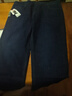 啄木鸟牛仔裤男士春秋季厚款弹力中年男裤商务宽松休闲高腰直筒裤长裤子 A07B蓝色 35 实拍图