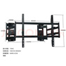 小米（MI）电视 【非原装】高强度电视挂架 小米电视伸缩挂架85-100英寸【非原装】 实拍图