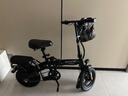 普莱德新国标折叠电动自行车 超长续航电动车 铝合金代驾车 锂电池助力男女通用成人电瓶车 代步电单车 豪华版-汽车S级电芯15A-纯电续航≤45km 实拍图