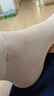 欧黛秀【点胶防滑】丝袜女薄款袜子夏季水晶防勾丝隐形短筒纯色 肤色 10双 均码 实拍图