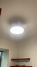 欧普（OPPLE）风扇灯吊扇灯护眼全光谱智控LED照明Ra95餐厅卧室灯包安装 冰风白 实拍图