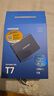三星（SAMSUNG）1TB Type-c USB 3.2 移动固态硬盘（PSSD） T7 灰色 NVMe读速1050MB/s 手机直连笔记本外接 实拍图