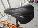 洛克兄弟（ROCKBROS） 自行车坐垫套硅胶加厚加宽座垫山地车座套骑行装备配件 减震记忆棉款 升级PU 大号 实拍图