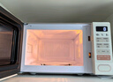 美的（Midea）小滋味系列微波炉变频家用奶油风百搭复古转盘式一级能效微波炉以旧换新20L（M2H2） 实拍图
