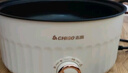 志高（CHIGO）电煮锅 电锅一体多功能锅 宿舍泡面小电锅蒸煮一体多功能电火锅专用锅电热锅1-3个人YGJX-49带蒸笼 实拍图
