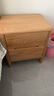原始原素全实木床头柜北欧橡木床边收纳柜卧室简约储物柜子 A3026 床头柜-400*300*450mm 实拍图