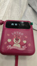 迪士尼（Disney）【次日达/可上飞机】充电宝自带线大容量10000毫安快充小巧轻薄便携迷你移动电源通用企业送礼定制 玫红色草莓熊【顶配提速999】 实拍图