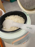 美的（Midea）电饭煲 家用电饭锅智能多功能 迷你电饭煲小型1-2-3人煮饭锅 电煮锅 易清洗 小巧机身 浅蓝色 【超级性价比】不沾内胆 1.6L 实拍图