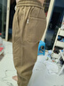 吉普（JEEP）加绒加厚男士休闲裤男2025秋季新款宽松束脚运动裤工装哈伦裤子男 实拍图
