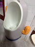 babycare儿童马桶男宝宝小便器儿童站立式便盆1-3岁尿尿神器挂墙式 希瑟紫 实拍图