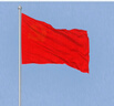 格立特（gelite）加厚空白红旗旗帜外挂彩旗红色旗子小大红旗户外不带杆纯红旗手持纯色空白旗布团建运动会表演出用 实拍图