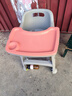 爱婴树婴儿宝宝餐椅肯德基同款儿童多功能座椅高度可调成长吃饭餐桌椅厚 粉色+双餐盘+置物兜+万向轮 【加厚款】新一代多功能儿童餐椅 实拍图