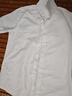 罗蒙儿童短袖白色衬衫春夏新款男童女童衬衣校园服饰演出上衣 白色150 实拍图