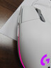 罗技（G）G102 有线游戏鼠标 白色 RGB灯效 吃鸡鼠标 绝地求生 轻量化设计 G102第二代 实拍图