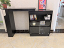 瑞美信吧台桌家用阳台休闲伸缩隔断桌餐边柜一体轻奢感小户型吧台柜 高款：黑40宽岩板吧台酒柜 实拍图