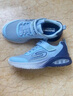 Skechers斯凯奇奥莱风豹跑鞋儿童网面气垫缓震休闲鞋男女童跑步鞋405316L 男款/浅蓝色/海军蓝色/LBNV 36 晒单实拍图