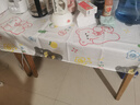 钟爱一生桌布防水防油TPU餐桌垫茶几桌布长方形桌面垫90*137cm抱抱熊 实拍图