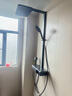 箭牌（ARROW）K550淋浴花洒套装枪灰琴键四功能花洒增压方杆巨幕顶喷AE34913GGW 实拍图