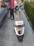 立马电动摩托车【CCTV大国品牌】米朵高速续航50KM1200W电机60V20Ah铅酸电池电动车 素雅白 实拍图
