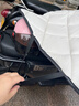 JCZS德国电动车挡风被冬季加绒加厚保暖防风防雨防水罩四季通用新款 经典黑色【升级大把套-pu小羊皮】加绒加厚加大 实拍图