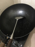 典匠 铸铁炒锅无涂层轻便炒菜锅老式圆底生铁锅不锈家用炒菜锅32cm 轻量化炒锅-玻璃盖 32cm 实拍图