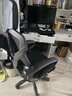 锦汐 电脑椅家用办公椅子靠背人体工学椅学习转椅老板座椅游戏电竞椅 【二代升级款】黑框黑网+乳胶 实拍图