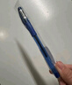 斑马牌（ZEBRA）【热门商品】中性笔 0.5mm子弹头签字笔 学生标记笔走珠水性笔 C-JJ100 JELL-BE 蓝色 单支装 实拍图
