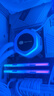 酷冷至尊（CoolerMaster）冰神G360/龙影2代 白色 ARGB CPU水冷散热器 2.1吋LCD屏显/优化铜底水道/多平台扣具/ATMOS II 实拍图