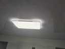 仕匠客厅大灯现代简约大气新款超薄led吸顶灯家用大厅灯具中山卧室灯 90*60cm-三色变光96*2W 实拍图