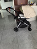 TianRui婴儿推车高景观可坐可躺双向轻便折叠避震新生儿宝宝推车婴儿车 二代旗舰版-摩卡绿  皮质顶棚 实拍图