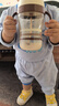 水杯吸管杯1-3岁大宝宝喝水杯直饮奶瓶PPSU牛奶杯300ml幼儿园学生 实拍图