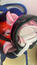 EVERVON轮滑鞋儿童溜冰鞋男女童旱冰鞋KJ-337粉色附护具头盔S号适31-34码 实拍图