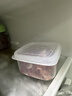 家の物语（KATEI STORY）日本冰箱冻肉分装盒食品级冷冻专用收纳盒小号保鲜盒密封分格盒子 实拍图